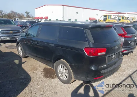 2017 Kia Sedona Lx из США, поврежденный, VIN KNDMB5C18H6248728